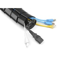 Cable Organiser Equip 650861 Black ABS
