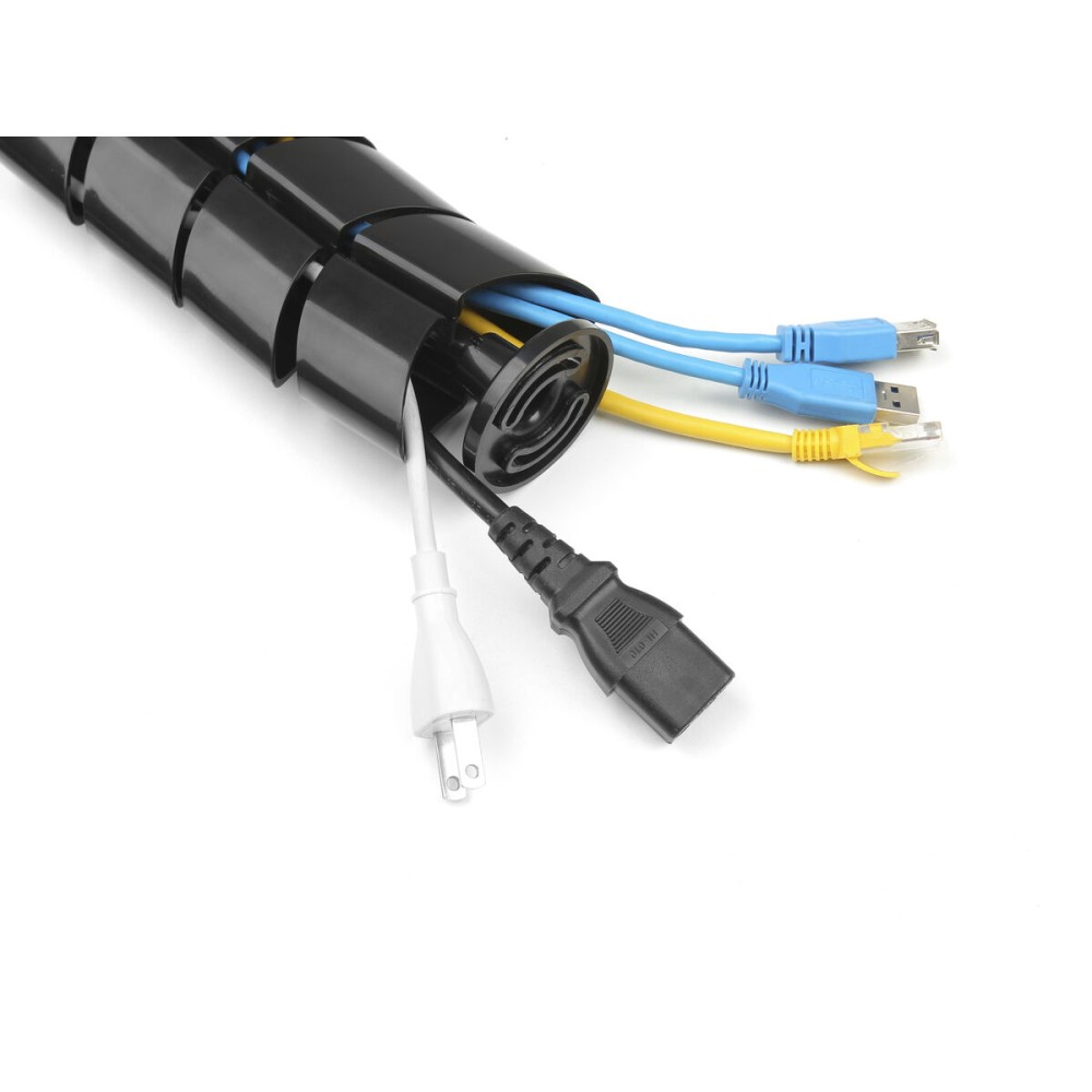 Cable Organiser Equip 650861 Black ABS