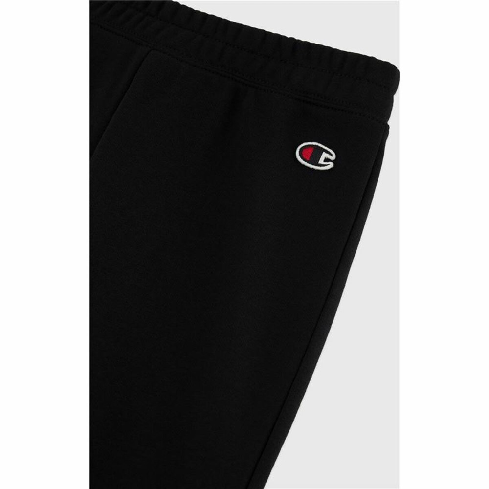 Adult's Tracksuit Bottoms Champion Rib Cuff Black Men