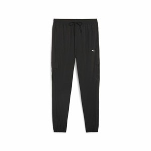 Trainingshose für Erwachsene Puma Flex Woven Cargo Schwarz Herren