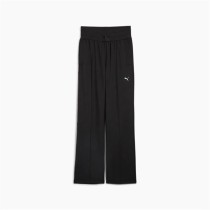 Lange Sporthose Puma Cloudspun Hw Wide Schwarz Damen