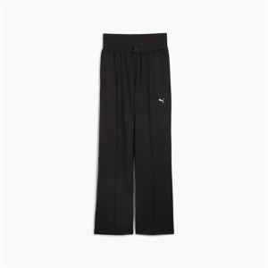 Lange Sporthose Puma Cloudspun Hw Wide Schwarz Damen