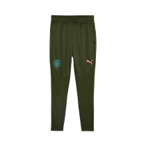 Trainingshose für Erwachsene Puma Manchester City Training grün Olive Unisex