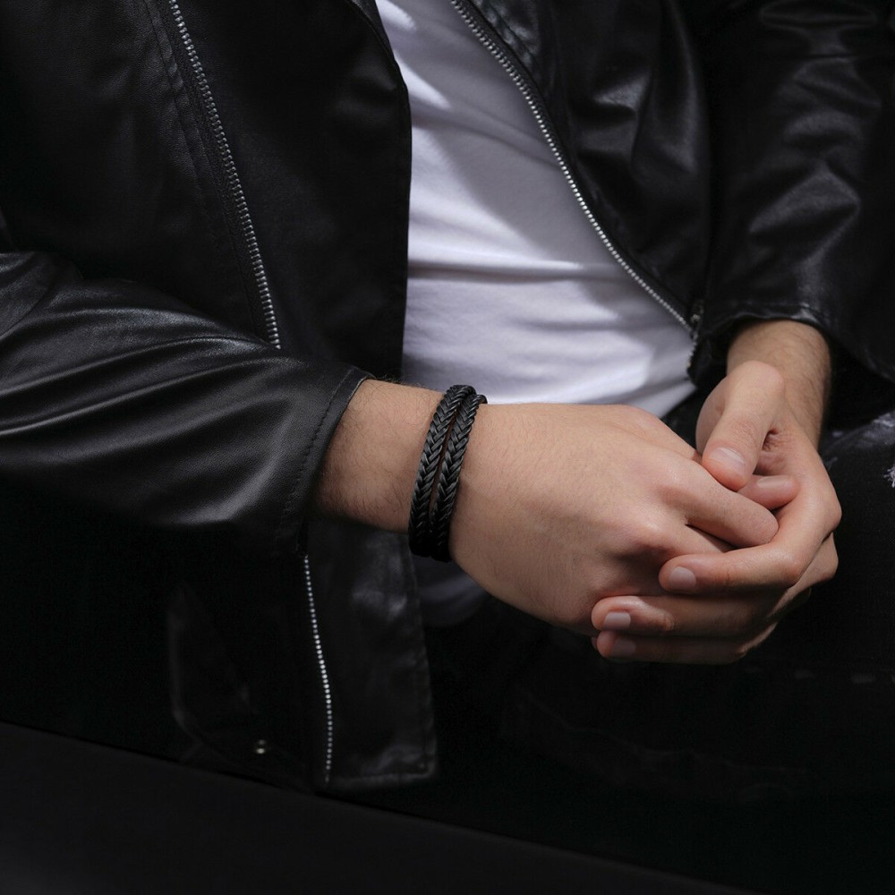 Bracelet Homme Police PEAGB0037404