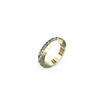 Damenring Guess JUBR04575JWYG52 Gold Silberfarben 12