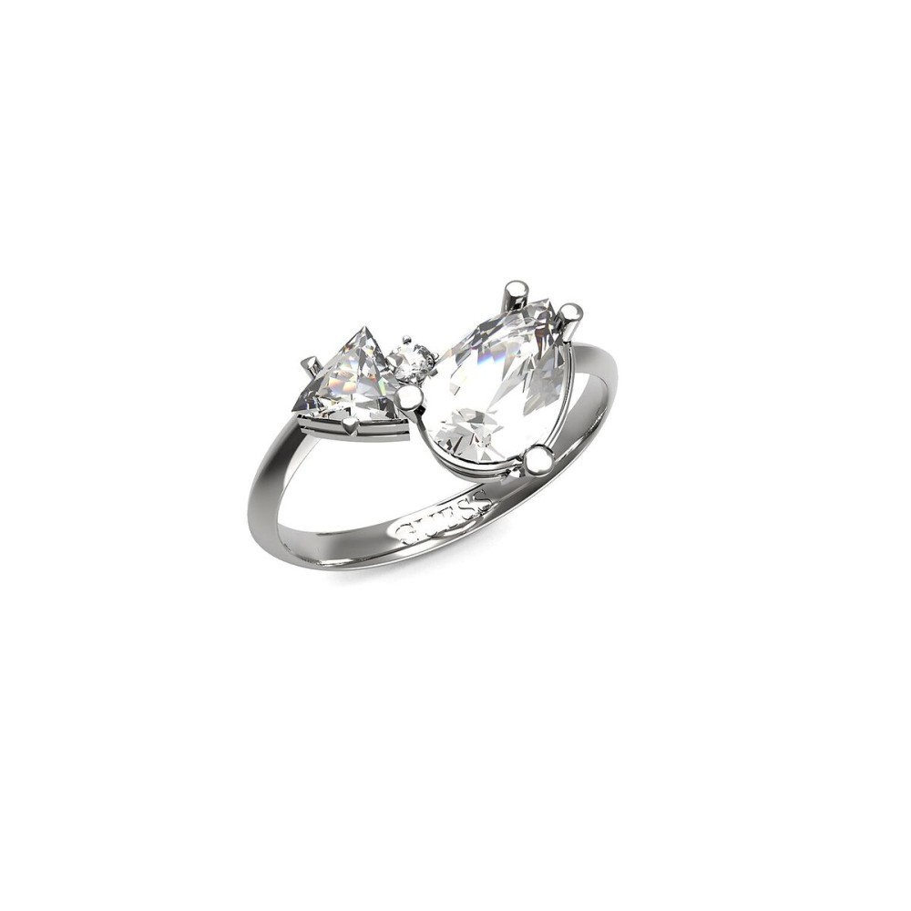 Bague Femme Guess JUBR04418JWRH52 Argenté 12