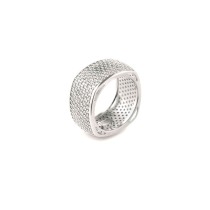 Bague Femme Guess JUBR04674JWRH52 Argenté 12