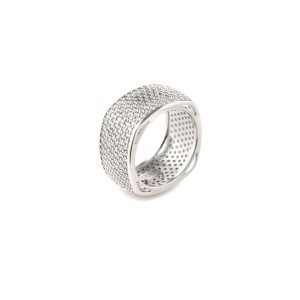 Bague Femme Guess JUBR04674JWRH52 Argenté 12