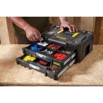 Werkzeugkasten Stanley Metall 2 Fächer