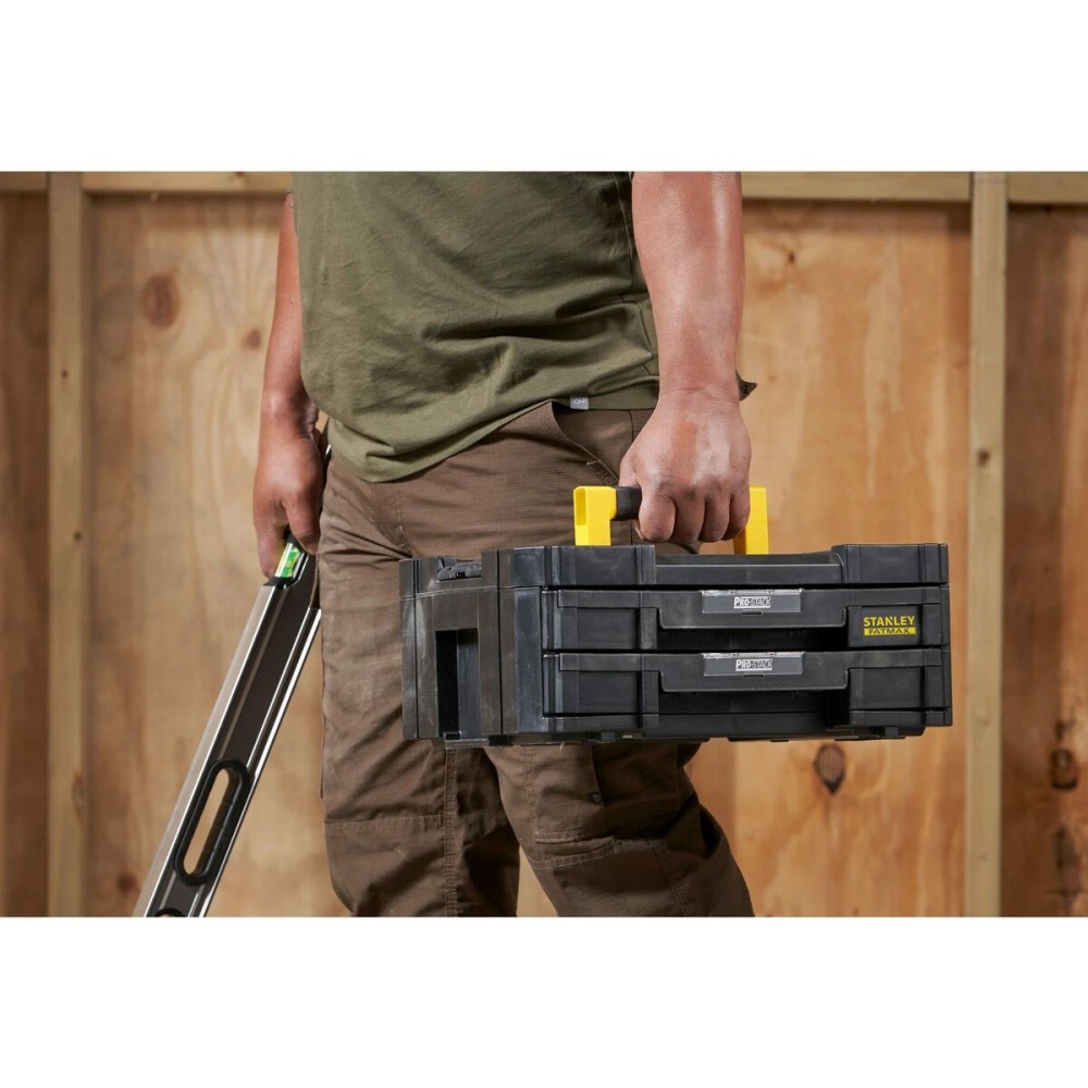 Werkzeugkasten Stanley Metall 2 Fächer