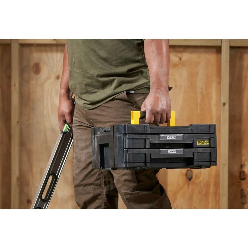 Werkzeugkasten Stanley Metall 2 Fächer