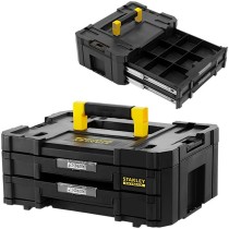 Werkzeugkasten Stanley Metall 2 Fächer