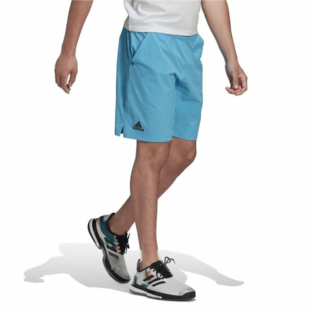 Short de Sport pour Homme Adidas Heat Ready Ergo Bleu clair