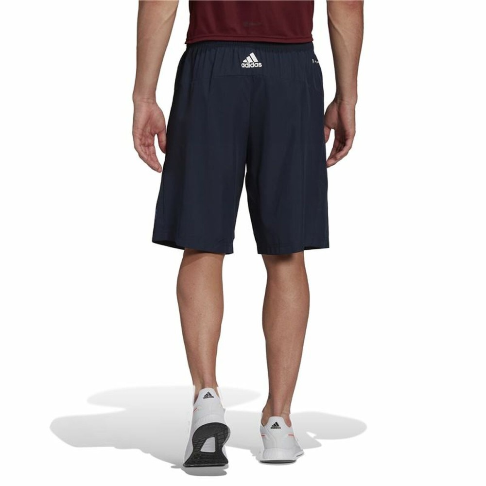 Short de Sport pour Homme Adidas  AeroReady Designed Bleu foncé