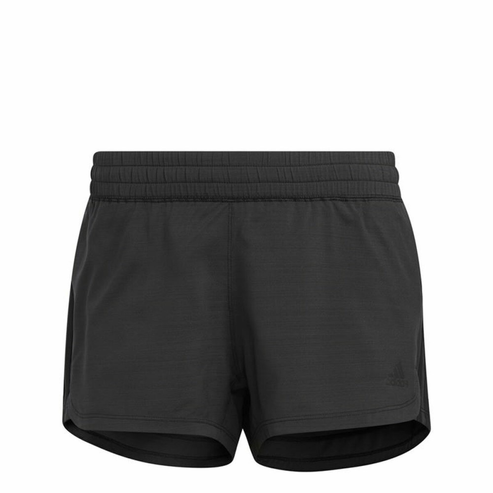 Damen-Sportshorts Adidas Pacer 3 Stripes Schwarz