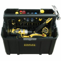 Boîte à outils Stanley Noir polypropylène Plastique