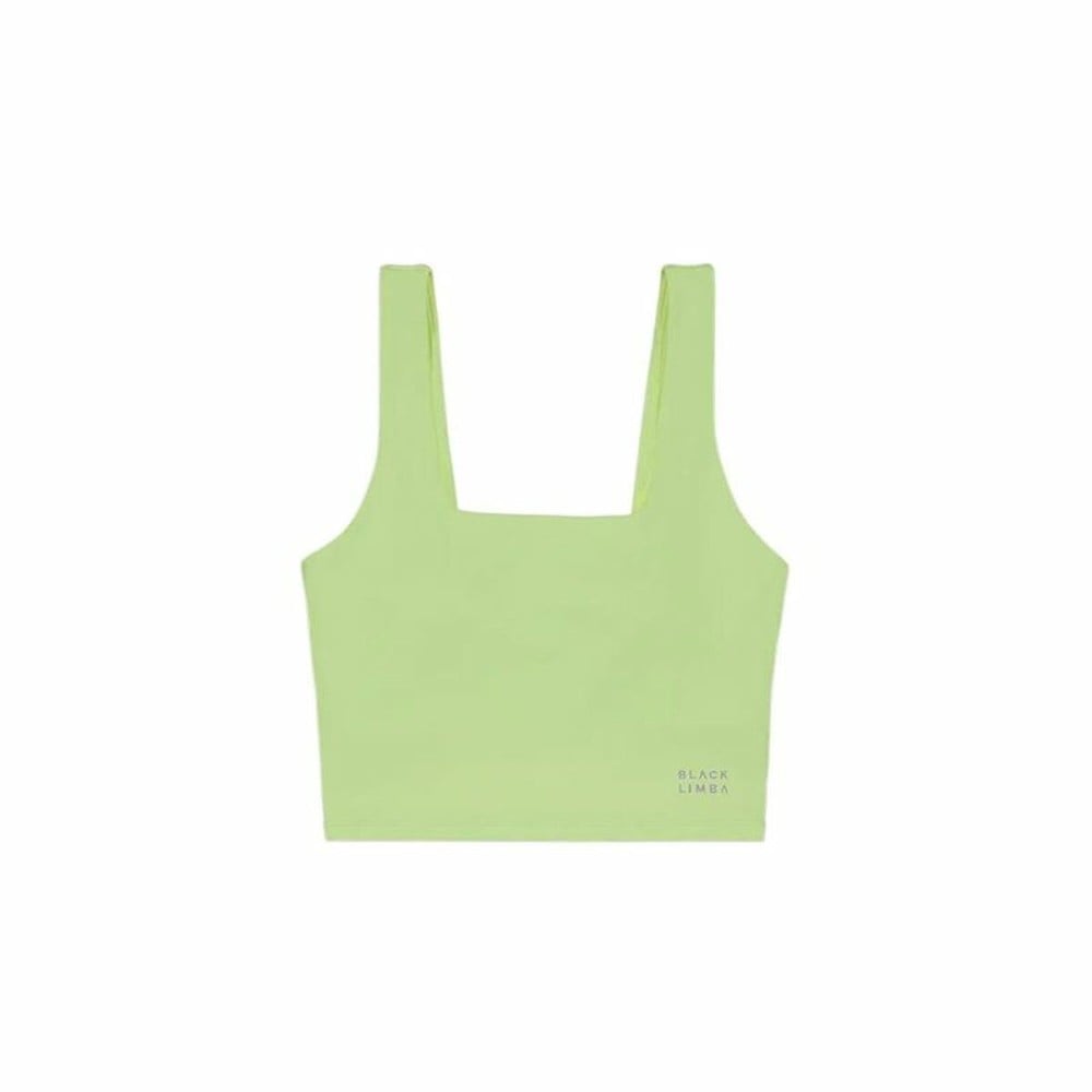 Sporttop für Frauen Black Limba Bhakti Neongrün
