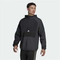 Men's Sports Jacket Adidas Colorblock Black