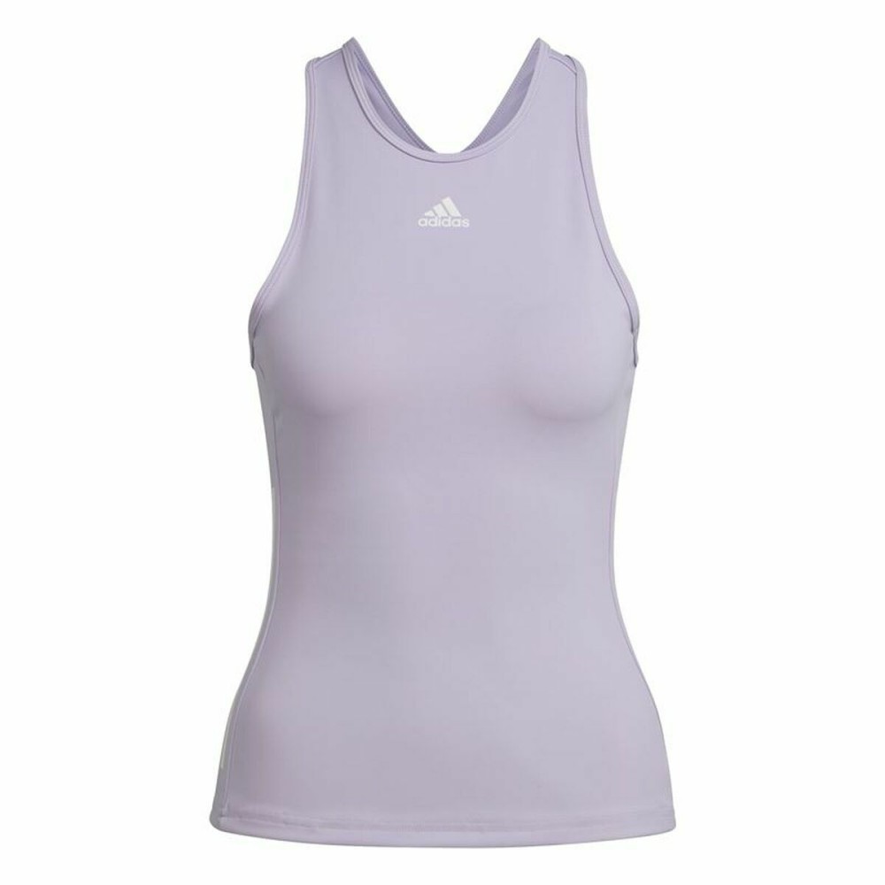 Women's Sleeveless T-shirt Adidas Hyperglam Lavendar