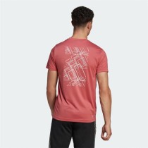 T-shirt à manches courtes homme Adidas  3 Bandas Graphic