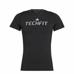 Men’s Short Sleeve T-Shirt Adidas Graphic Black