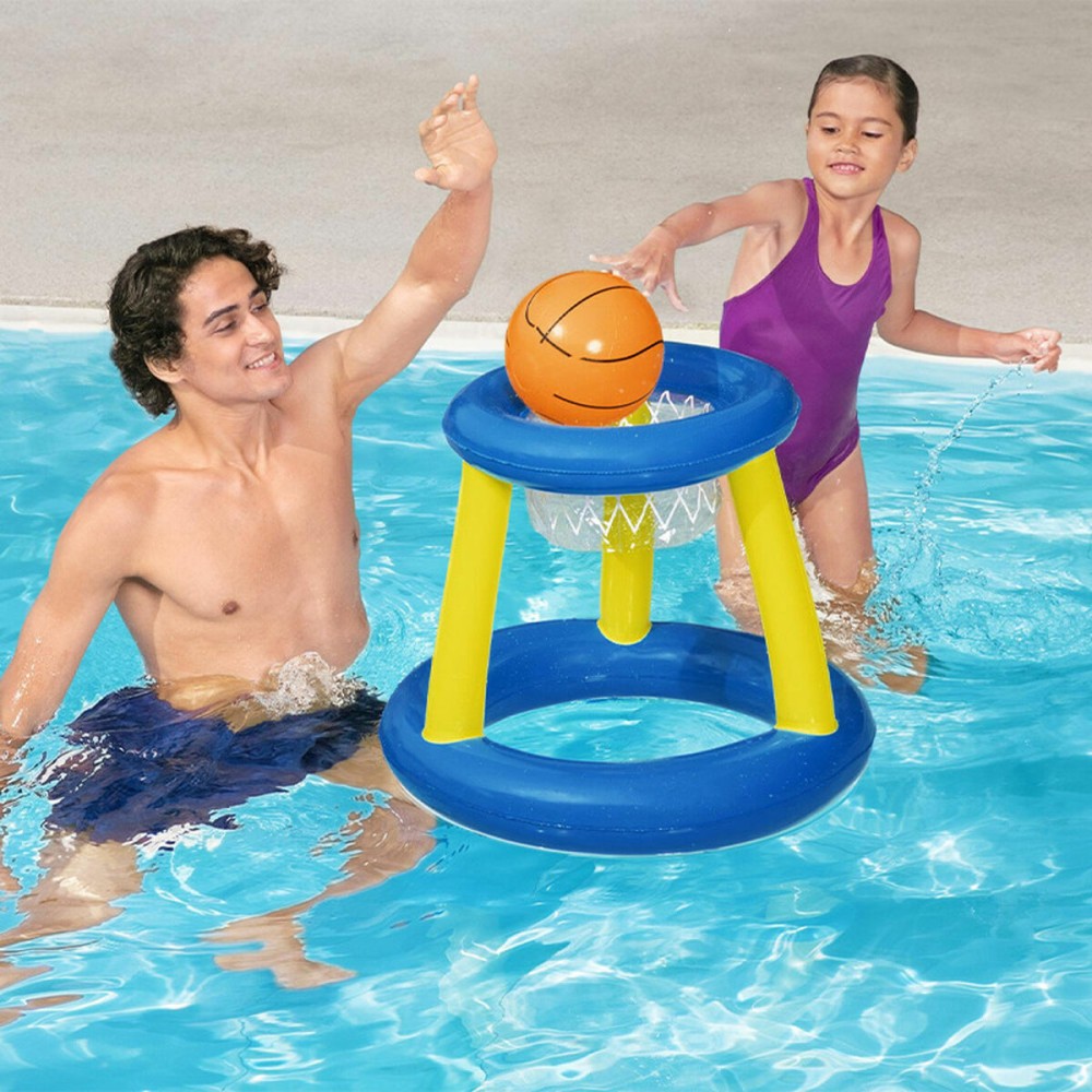 Bestway Jeu Flottant Basket Gonflable D61 cm +3 Ans Piscine 52418