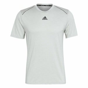 Herren Kurzarm-T-Shirt Adidas Hiit Hellgrün