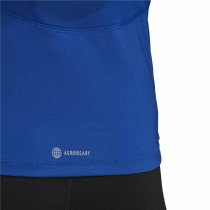 Men’s Short Sleeve T-Shirt Adidas techfit Graphic  Blue