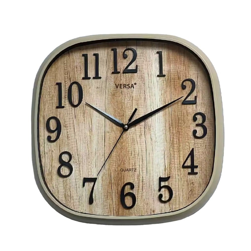 Wall Clock Versa Plastic 4,5 x 30 x 30 cm
