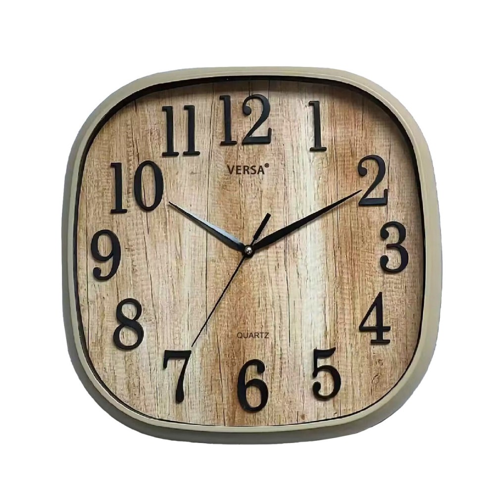 Wanduhr Versa Kunststoff 4,5 x 30 x 30 cm