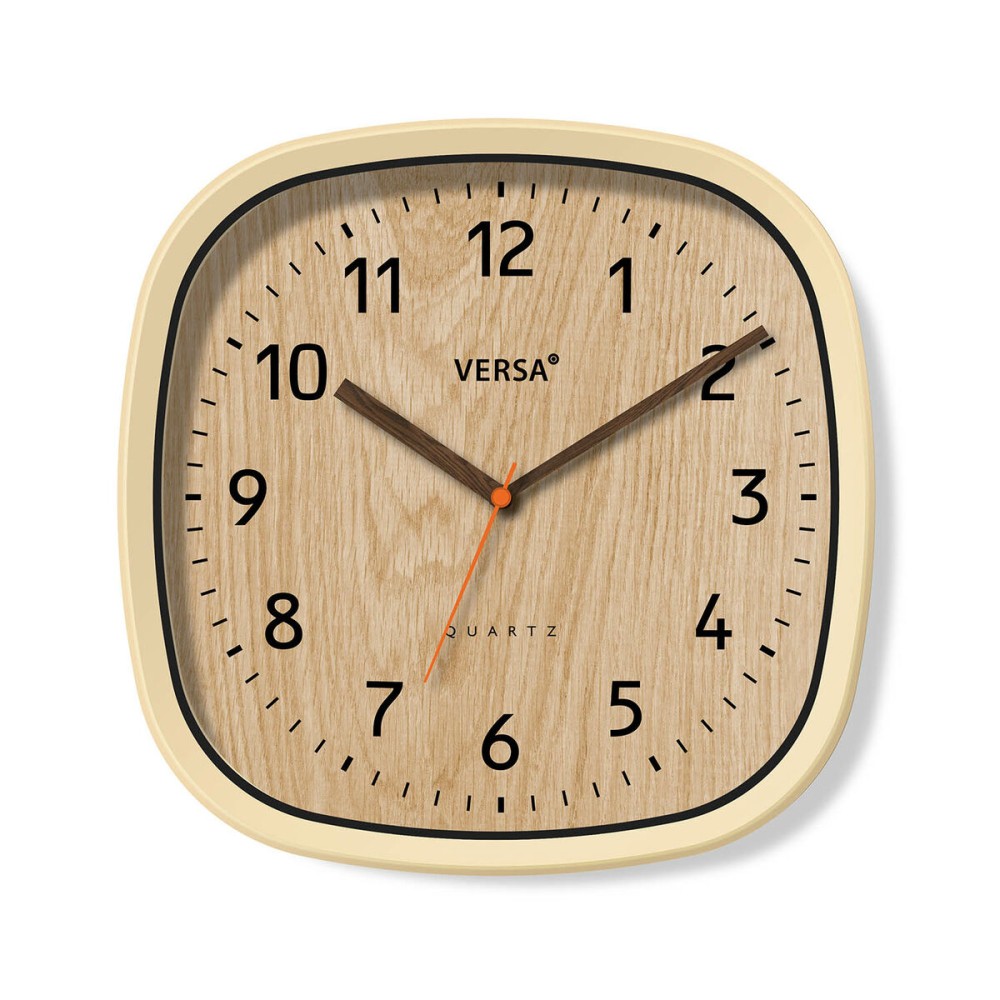 Wanduhr Versa Kunststoff 4,8 x 31 x 31 cm