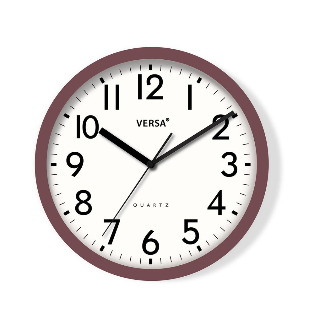 Wanduhr Versa Kunststoff 4,8 x 31 x 31 cm