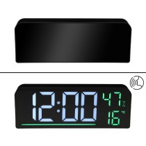 Alarm Clock Versa White Black Green