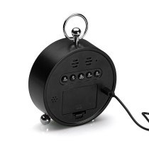 Alarm Clock Versa Black Red