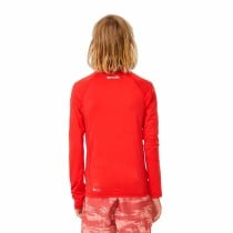 Bade-T-Shirt Rip Curl Wave Upf L/S Rot