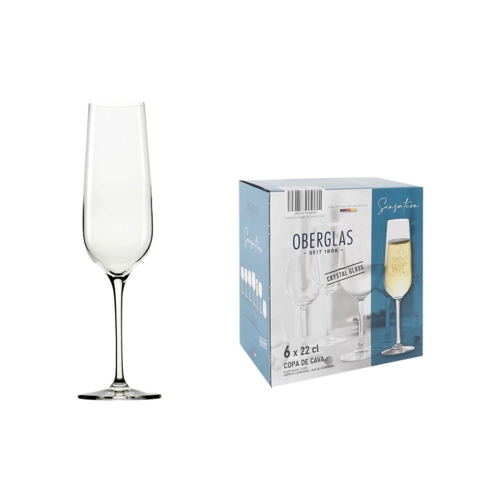 Champagnerglas Inde Sensation Ø 5 cm 220 ml 6 Stücke