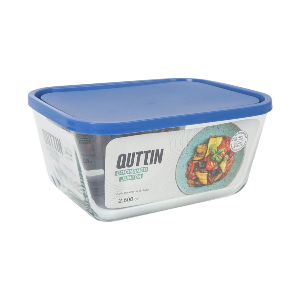 Lunchbox Inde Frigo rechteckig 2,6 L (6 Stück)