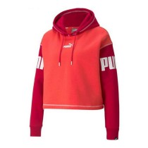 Sweat à capuche femme Puma Power Fl Rouge