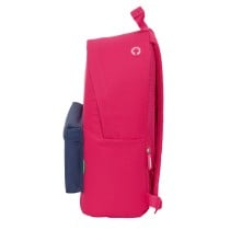 Sacoche pour Portable Benetton benetton Cerise Blue marine 31 x 41 x 16 cm