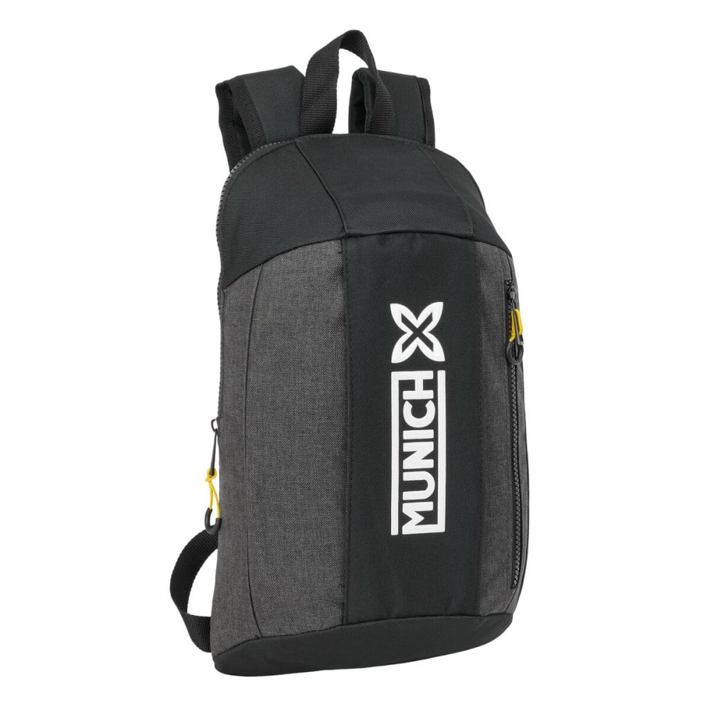 Casual Backpack Munich Topo Black
