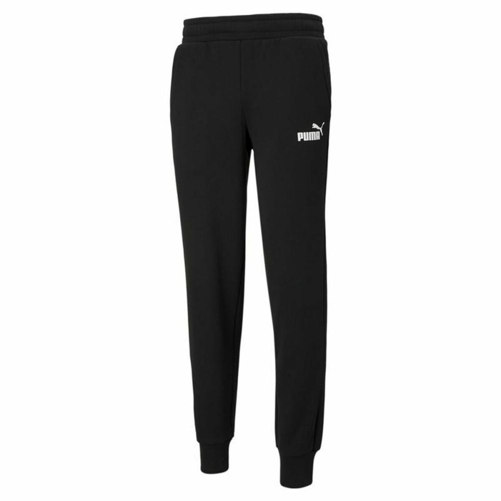 Pantalon de sport long Puma Essentials Logo Noir Homme