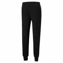 Long Sports Trousers Puma Essentials Logo Black Men