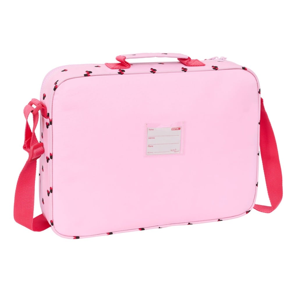 Schultasche Minnie Mouse Naive Rosa 38 x 28 x 6 cm