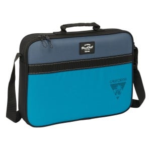 Schultasche BlackFit8 California Blau Schwarz 38 x 28 x 6 cm