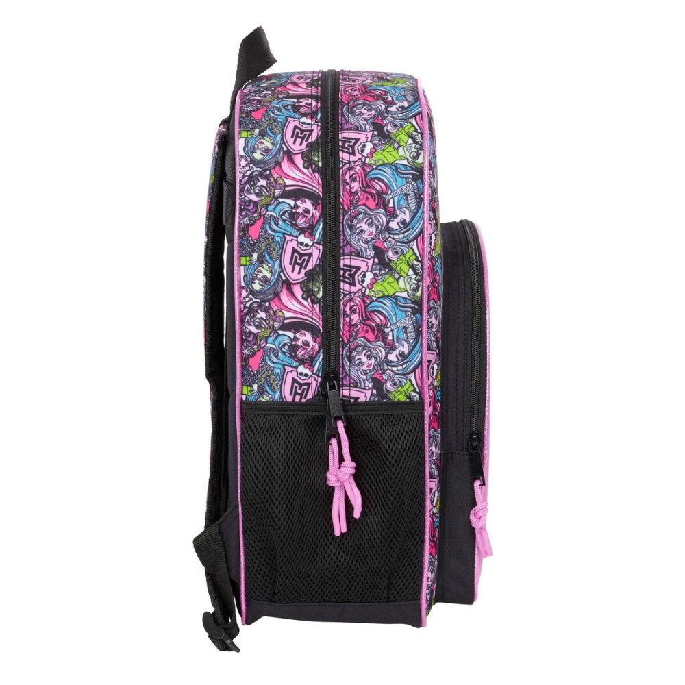 Cartable Monster High Drama Multicouleur 33 x 42 x 14 cm