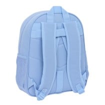 School Bag Smiley Joyful Blue Multicolour 32 x 38 x 12 cm