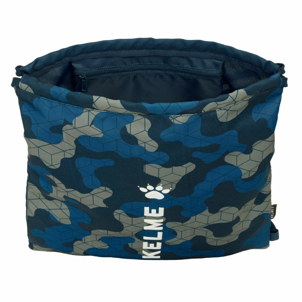 Sac à dos serré par des ficelles Kelme Epic Blue marine 35 x 40 x 1 cm