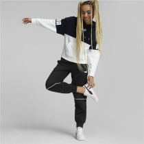 Adult's Tracksuit Bottoms Puma Colorblock  Black Lady