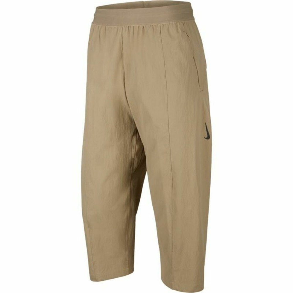 Pantalon de sport long Nike Dri-Fit Yoga Beige Homme