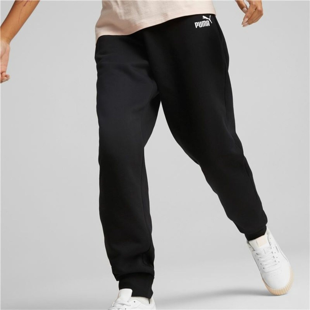 Adult's Tracksuit Bottoms Puma ESS+ Embroidery High-Waist Lady Black